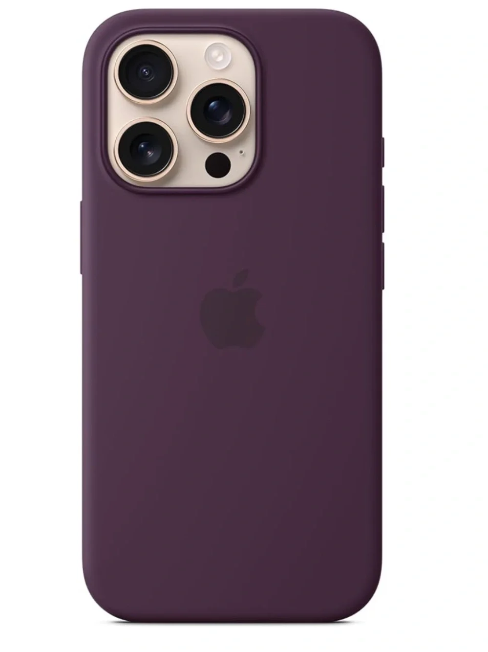 Apple Brand Silicone Case with MagSafe for iPhone 16 Pro - Plum - Picture 1 of 1